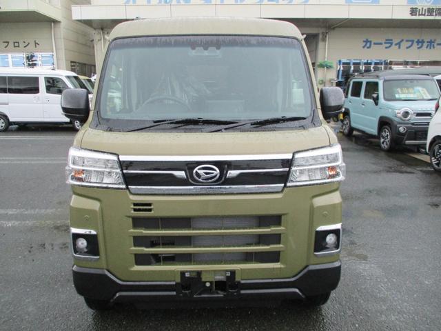 アトレー ＲＳ　５ドア　ＣＶＴ　ターボ　スマアシ　プッシュスタート　両側パワースライドドア　ＬＥＤヘッドランプ・フォグランプ　コーナーセンサー前後　９インチスマホ連携ディスプレイオーディオ　リアカメラ（2枚目）