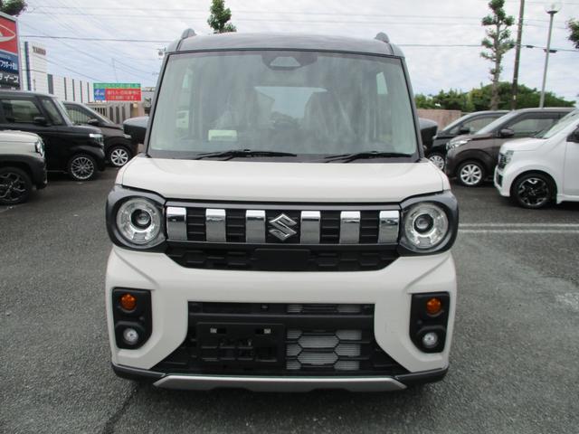 スペーシアギア ハイブリッドXZ ターボ 5ドア CVT ターボ プッシュスタート LEDヘッドランプ・フォグランプ 両側パワースライドドア 衝突被害軽減装置 前後コーナーセンサー 全方位モニター付きメモリーナビ SRSエアバック(2枚目)