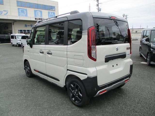 スペーシアギア ハイブリッドXZ ターボ 5ドア CVT ターボ プッシュスタート LEDヘッドランプ・フォグランプ 両側パワースライドドア 衝突被害軽減装置 前後コーナーセンサー 全方位モニター付きメモリーナビ SRSエアバック(7枚目)
