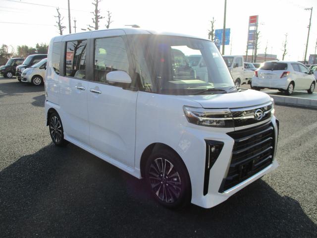 タント カスタムＲＳリミテッド　５ドア　ＣＶＴ　ターボ　プッシュスタート　スマアシ　ＳＲＳエアバック　ＬＥＤヘッドランプ・フォグランプ　両側パワースライドドア　スマートクルーズパック　９インチスマホ連携ディスプレイオーディオ（3枚目）