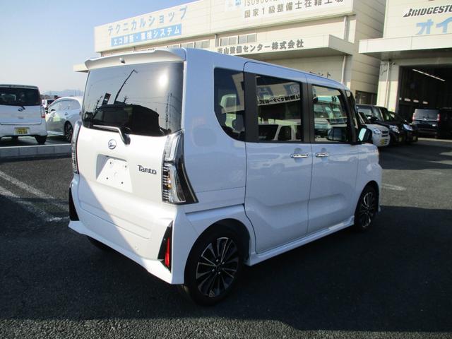 タント カスタムＲＳリミテッド　５ドア　ＣＶＴ　ターボ　プッシュスタート　スマアシ　ＳＲＳエアバック　ＬＥＤヘッドランプ・フォグランプ　両側パワースライドドア　スマートクルーズパック　９インチスマホ連携ディスプレイオーディオ（5枚目）
