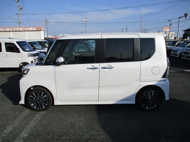 タント カスタムＲＳリミテッド　５ドア　ＣＶＴ　ターボ　プッシュスタート　スマアシ　ＳＲＳエアバック　ＬＥＤヘッドランプ・フォグランプ　両側パワースライドドア　スマートクルーズパック　９インチスマホ連携ディスプレイオーディオ（8枚目）