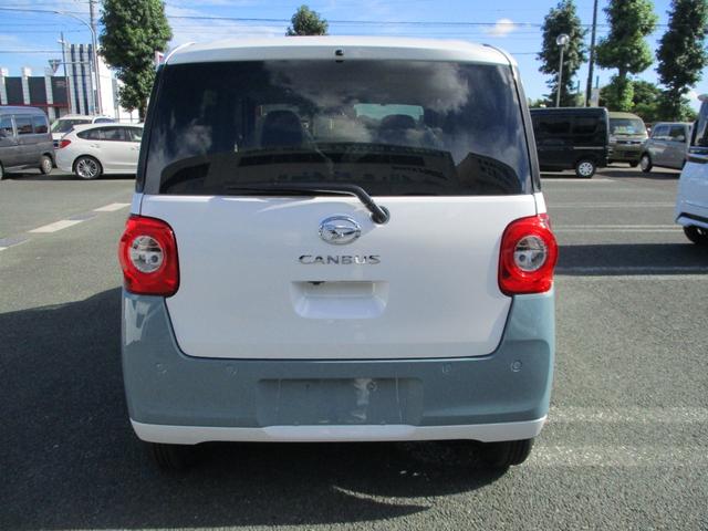 ムーヴキャンバス ストライプスG 5ドア CVT プッシュスタート 両側パワースライドドア スマアシ SRSエアバック LEDヘッドランプ・フォグランプ リアカメラ 置きラクボックス 前後コーナーセンサー(6枚目)