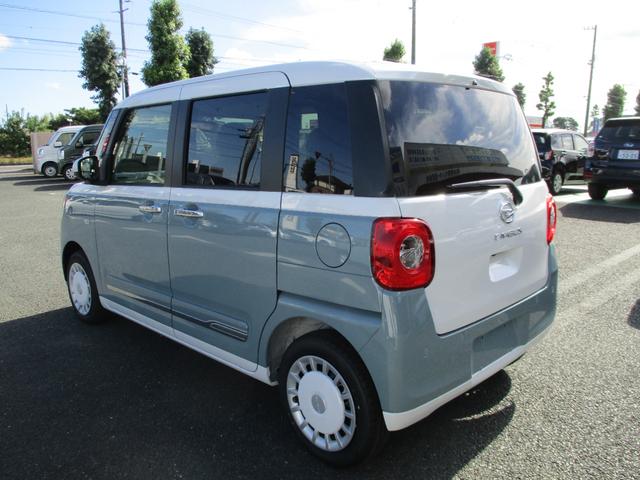 ムーヴキャンバス ストライプスG 5ドア CVT プッシュスタート 両側パワースライドドア スマアシ SRSエアバック LEDヘッドランプ・フォグランプ リアカメラ 置きラクボックス 前後コーナーセンサー(7枚目)