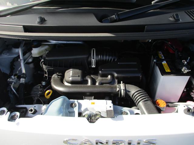 ムーヴキャンバス ストライプスG 5ドア CVT プッシュスタート 両側パワースライドドア スマアシ SRSエアバック LEDヘッドランプ・フォグランプ リアカメラ 置きラクボックス 前後コーナーセンサー(38枚目)