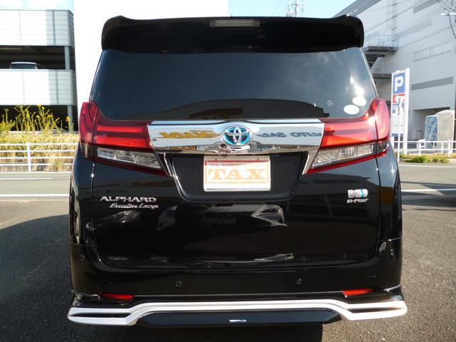 アルファードハイブリッド エグゼクティブラウンジ　ワンオーナー　禁煙車　サーンルーフ　ＷＡＬＤエアロ　ＷＯＲＫ１９インチＡＷ　ＪＢＬサウンド　リヤシートエンターテインメント　シートヒーター　パノラミックビューモニター　プリクラッシュセーフティシステム（4枚目）