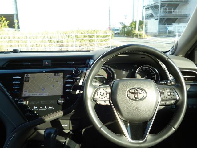 カムリ ＷＳレザーパッケージ　ワンオーナー　ＴＲＤエアロ＆マフラー　純正１８インチアルミ　パノラマムーンルーフ　メーカーナビ　フルセグＴＶ　ブラインドスポットモニター　ＪＢＬプレミアムサウンドシステム　ＤＶＤ再生可　シートヒーター（16枚目）