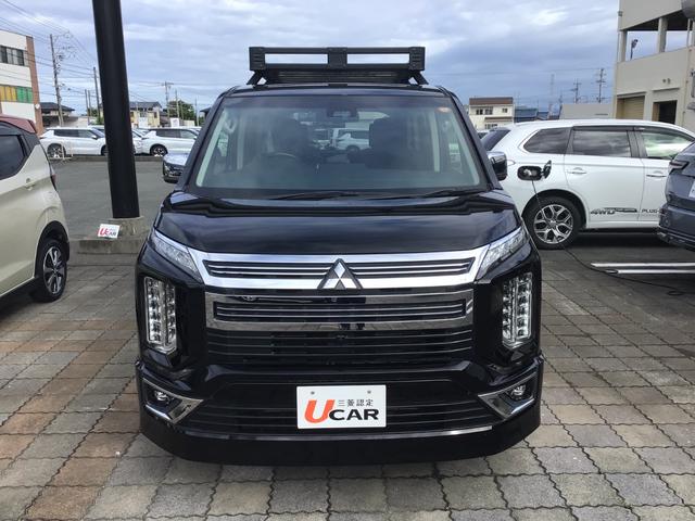 デリカＤ：５ アーバンギア　Ｇ　パワーパッケージ　／車検整備付／純正１１型ナビゲーション／リヤフリップダウンモニター／マルチアラウンドモニター／純正ヘビーデューティキャリア／両側パワースライドドア／パワーバックドア／希少なアーバンギア／人気の黒／（3枚目）