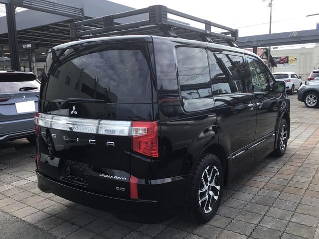 デリカＤ：５ アーバンギア　Ｇ　パワーパッケージ　／車検整備付／純正１１型ナビゲーション／リヤフリップダウンモニター／マルチアラウンドモニター／純正ヘビーデューティキャリア／両側パワースライドドア／パワーバックドア／希少なアーバンギア／人気の黒／（5枚目）