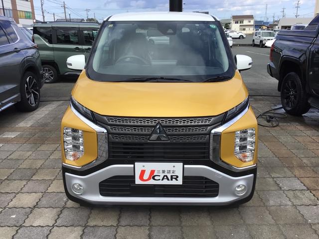 eKクロス T /車検整備付/純正9インチナビゲーション/フルセグ/LEDヘッドライト/スマートキー&プッシュスタート/シートヒーター/衝突被害軽減ブレーキ/2トーンカラー/タイヤ4本交換込/(3枚目)