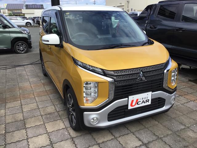 eKクロス T /車検整備付/純正9インチナビゲーション/フルセグ/LEDヘッドライト/スマートキー&プッシュスタート/シートヒーター/衝突被害軽減ブレーキ/2トーンカラー/タイヤ4本交換込/(4枚目)