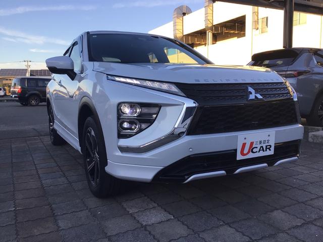 エクリプスクロスＰＨＥＶ Ｐ　／車検整備付／スマホ連携ナビゲーション／フルセグ／マルチアラウンドモニター／Ｓ－ＡＷＣ／ハーフレザーシート／シートヒーター／ＬＥＤヘッドライト／レーダークルーズコントロール／前後ドラレコ／（55枚目）