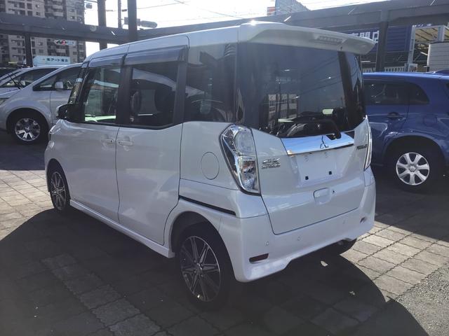 ｅＫスペースカスタム カスタムＴ　セーフティパッケージ　／車検整備付／両側パワースライドドア／社外ナビゲーション／フルセグ／マルチアラウンドモニター／ターボ／スマートキー＆プッシュスタート／（7枚目）