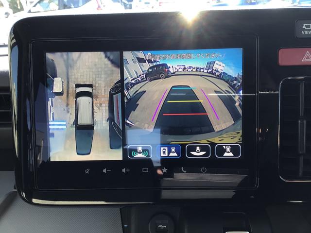 スペーシア ハイブリッドＸ　／全方位モニター付メモリーナビゲーション／フルセグ／セーフティプラスパッケージ／両側パワースライドドア／シートヒーター／デュアルブレーキサポート２／電動パーキングブレーキ／スマートキー／（23枚目）