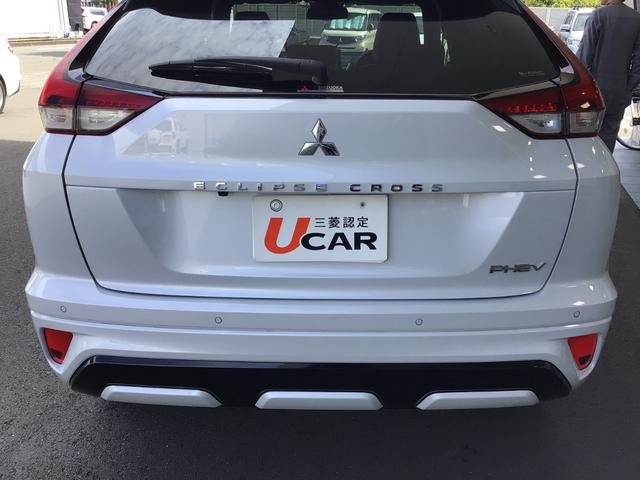 エクリプスクロスＰＨＥＶ Ｐ　試乗車／８インチスマホ連携ナビゲーション／フルセグ／マルチアラウンドモニター／ＥＴＣ／全席シートヒーター／ＨＵＤ／パワーバックドア／マイパイロット　１５００Ｗ電源（6枚目）