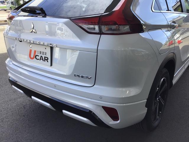 エクリプスクロスＰＨＥＶ Ｐ　試乗車／８インチスマホ連携ナビゲーション／フルセグ／マルチアラウンドモニター／ＥＴＣ／全席シートヒーター／ＨＵＤ／パワーバックドア／マイパイロット　１５００Ｗ電源（7枚目）