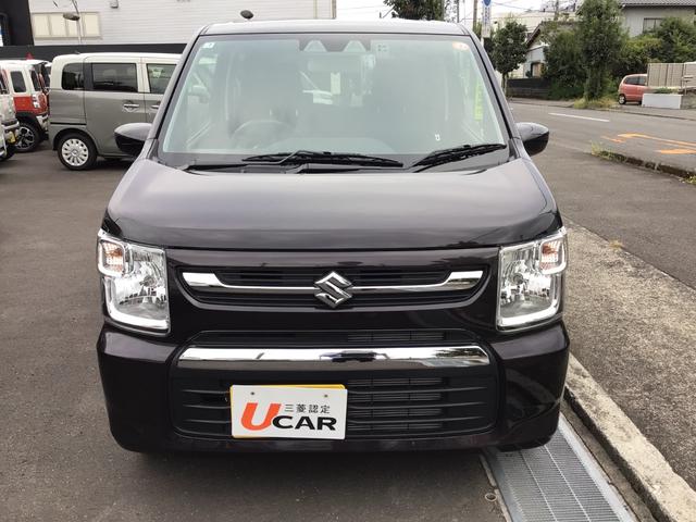 ワゴンＲ ＦＸ　試乗車アップ　ドラレコ　前後ブレーキサポート　ＣＤプレーヤー付　前後ブレーキサポート　オートエアコン　シートヒーター　メーカーオプションＣＤプレーヤー　傘収納　プッシュスタート（2枚目）