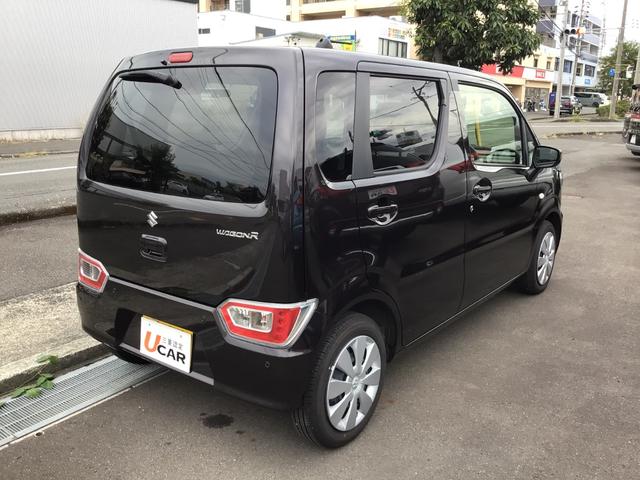 ワゴンＲ ＦＸ　試乗車アップ　ドラレコ　前後ブレーキサポート　ＣＤプレーヤー付　前後ブレーキサポート　オートエアコン　シートヒーター　メーカーオプションＣＤプレーヤー　傘収納　プッシュスタート（10枚目）