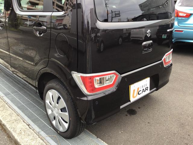 ワゴンＲ ＦＸ　試乗車アップ　ドラレコ　前後ブレーキサポート　ＣＤプレーヤー付　前後ブレーキサポート　オートエアコン　シートヒーター　メーカーオプションＣＤプレーヤー　傘収納　プッシュスタート（11枚目）