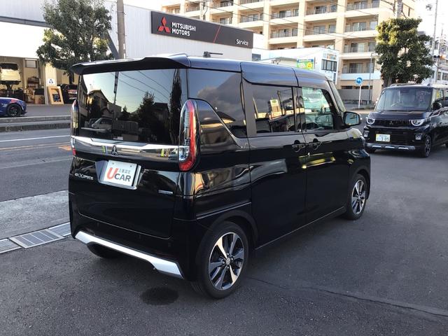 ｅＫクロススペース Ｔ　プラスエディション　マイパイロット　両側電動スライド　純正９型ナビ　全周囲カメラ　　コーナーセンサー　スマートキー　ＥＴＣ　デジタルインナーミラー両側電動スライド　純正９型ナビ　ワンオーナ車（4枚目）