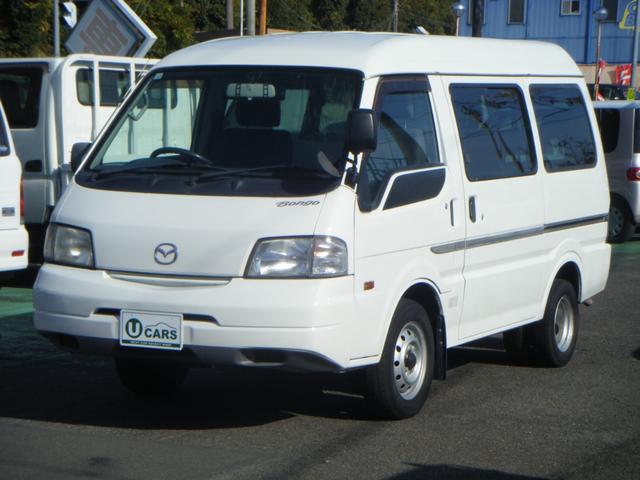 ボンゴバン GL オートマ 平床 ハイルーフ 積載量1000kg 5ドア 2/5人乗り エアコン パワステ パワーウインドウ 集中ドアロック 間仕切りカーテン ETC(3枚目)