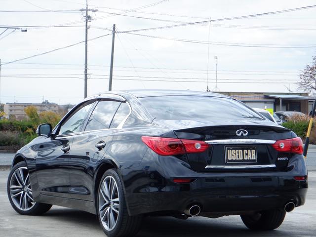スカイライン ２００ＧＴ－ｔタイプＳＰ　純正メーカーナビ・フルセグＴＶ・Ｂｌｕｅｔｏｏｔｈ・黒革シート・全方位カメラ・ＬＥＤライト・レーダークルーズコントロール・純正１９インチアルミ・シートヒーター・パドルシフト・ＥＴＣ・禁煙車（11枚目）