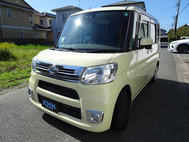 タント Xターボ SAIII フルセグナビ バックカメラ パワースライドドア ブルートゥースオーディオ フォグランプ オートハイビーム 衝突軽減システム スマートキー 禁煙車 シートヒーター オート格納ミラー ステアリングスイッチ(3枚目)