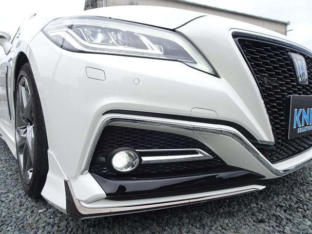 クラウンハイブリッド RS モデリスタフロントサイドリアエアロ モデリスタクールシャインキット TRDトランクスポイラー サンルーフ レーダークルーズ デジタルミラー TZドラレコ BSM HUD Bカメラ シートヒーター(4枚目)