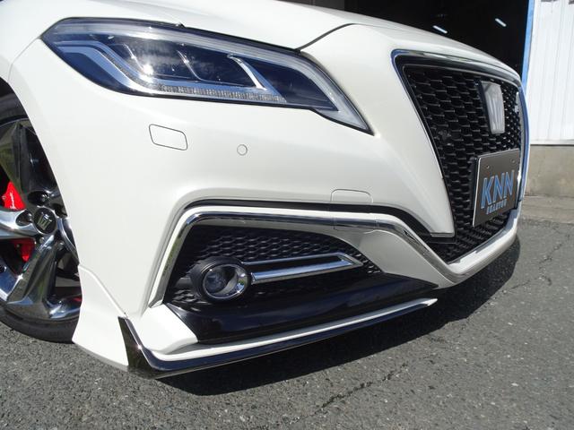 クラウンハイブリッド RS モデリスタフロントサイドリアエアロ モデリスタクールシャインキット TRDトランクスポイラー サンルーフ レーダークルーズ デジタルミラー TZドラレコ BSM HUD Bカメラ シートヒーター(28枚目)