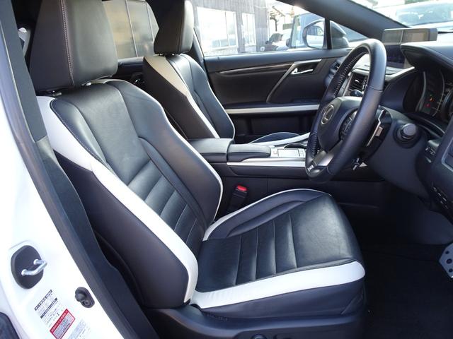 RX RX300 Fスポーツ TRDフルエアロ&マフラー 後期型 サンルーフ 全方位カメラ ブラックコンビレザー 後席シートヒーター BSM HUD TVキャンセラー ベンチレーション 衝突軽減 レーダークルーズ AC100V(5枚目)