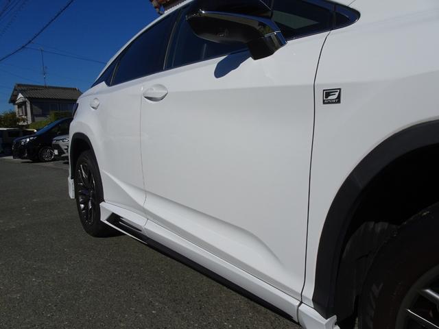 RX RX300 Fスポーツ TRDフルエアロ&マフラー 後期型 サンルーフ 全方位カメラ ブラックコンビレザー 後席シートヒーター BSM HUD TVキャンセラー ベンチレーション 衝突軽減 レーダークルーズ AC100V(40枚目)