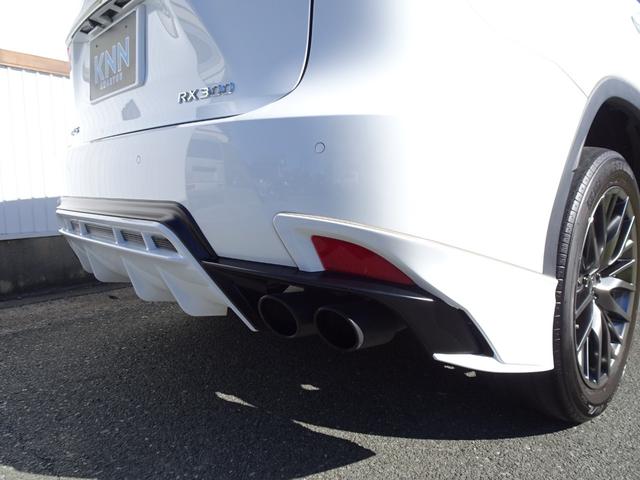 RX RX300 Fスポーツ TRDフルエアロ&マフラー 後期型 サンルーフ 全方位カメラ ブラックコンビレザー 後席シートヒーター BSM HUD TVキャンセラー ベンチレーション 衝突軽減 レーダークルーズ AC100V(44枚目)