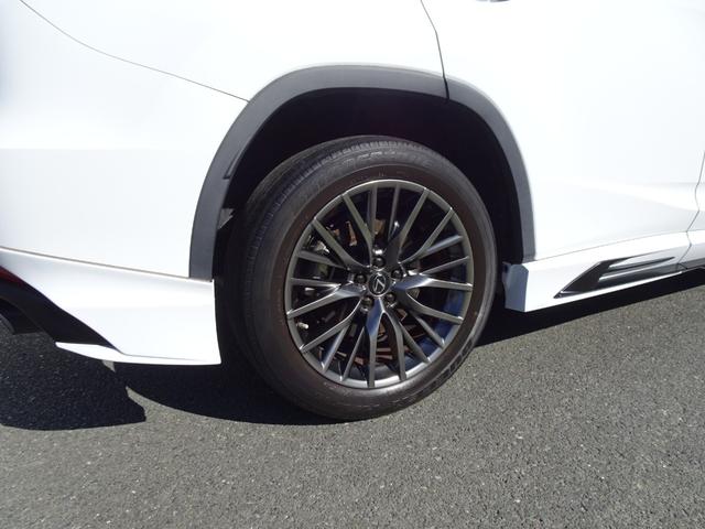 RX RX300 Fスポーツ TRDフルエアロ&マフラー 後期型 サンルーフ 全方位カメラ ブラックコンビレザー 後席シートヒーター BSM HUD TVキャンセラー ベンチレーション 衝突軽減 レーダークルーズ AC100V(53枚目)