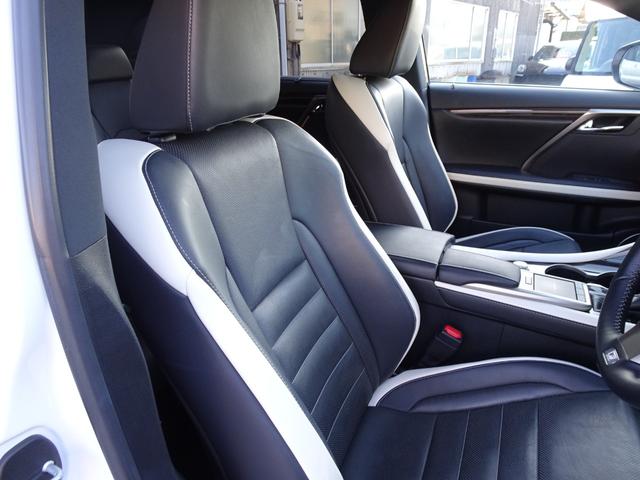 RX RX300 Fスポーツ TRDフルエアロ&マフラー 後期型 サンルーフ 全方位カメラ ブラックコンビレザー 後席シートヒーター BSM HUD TVキャンセラー ベンチレーション 衝突軽減 レーダークルーズ AC100V(68枚目)