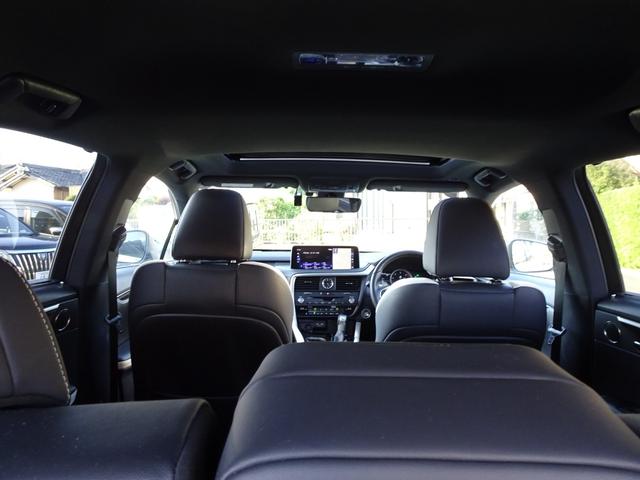 RX RX300 Fスポーツ TRDフルエアロ&マフラー 後期型 サンルーフ 全方位カメラ ブラックコンビレザー 後席シートヒーター BSM HUD TVキャンセラー ベンチレーション 衝突軽減 レーダークルーズ AC100V(69枚目)