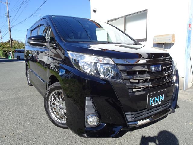 ノア ハイブリッドSi ダブルバイビー トヨタセーフティセンス 純正10インチナビ アルパインフリップダウンM 両側電動スライド ハーフレザー ドライブレコーダー リアスポイラー オートハイビーム LEDライト Bカメラ HDMI&USB(34枚目)