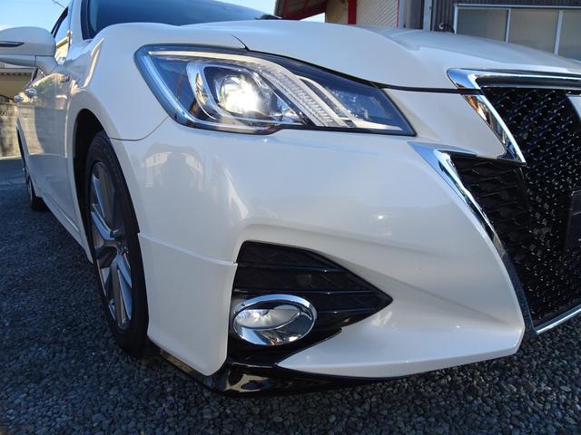 クラウンハイブリッド アスリートＳ　後期型　純正オプションフロントリアエアロ　メーカーナビ　セーフティセンス　トランクスポイラー　Ｂカメラ　レーダークルーズ　リアガラスフィルム　ドラレコ　サンシェード　ハンドルヒーター　ＴＶキャンセラー（4枚目）