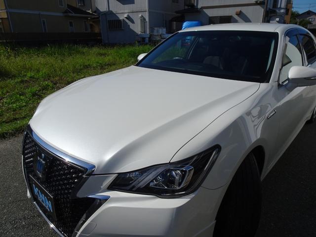 クラウンハイブリッド アスリートＳ　後期型　純正オプションフロントリアエアロ　メーカーナビ　セーフティセンス　トランクスポイラー　Ｂカメラ　レーダークルーズ　リアガラスフィルム　ドラレコ　サンシェード　ハンドルヒーター　ＴＶキャンセラー（23枚目）