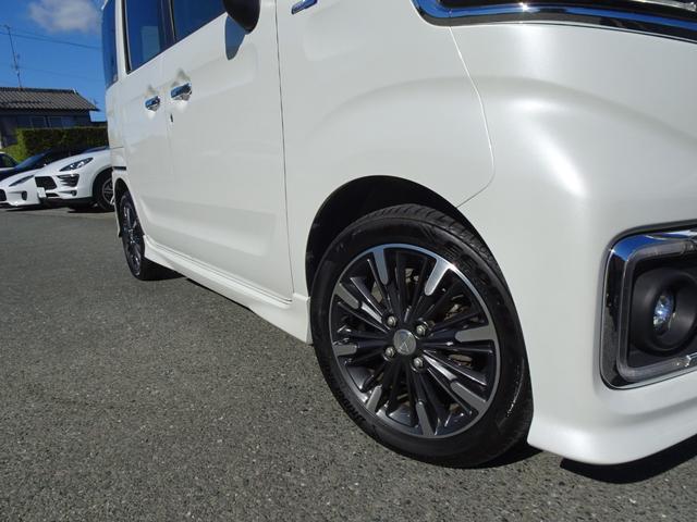 フレアワゴンカスタムスタイル ハイブリッドＸＳ　全方位カメラ　フルセグナビ　デュアルカメラブレーキ　両側電動　レーダークルーズ　前後ドラレコ　ハーフレザー　ワンオーナー禁煙車　誤発進抑制　シートヒーター　ＥＴＣ　２０２４年製ＢＳタイヤ　グー鑑定済み（24枚目）