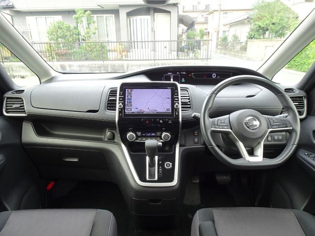 セレナ ハイウェイスター　Ｖセレクション　純正９インチナビ　アラウンドビューモニター　フリップダウンモニター　両側電動スライド　エマージェンシーブレーキ　４ＷＤ　前後ソナー　ドラレコ　ＬＥＤヘッドライト　スペアキー付　ＥＴＣ　クルコン　ＵＳＢ（5枚目）