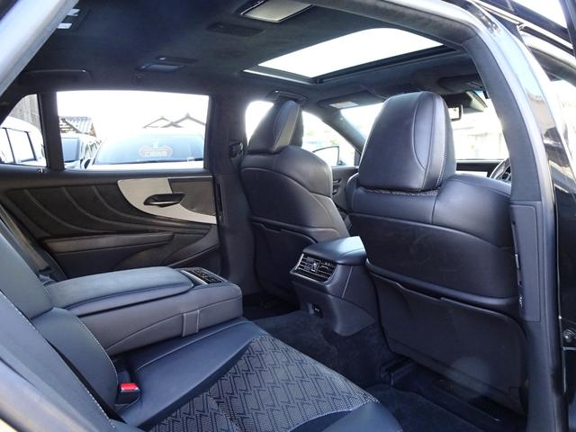 ＬＳ ＬＳ５００　Ｆスポーツ　サンルーフ　パノラミックビュー　マークレビンソン　ＴＶキャンセラー　衝突軽減システム　ドラレコ　デジタルミラー　ＨＵＤ　黒革シート　ベンチレーション　レーダークルーズ　メーカーナビ　第三者機関鑑定済み（64枚目）