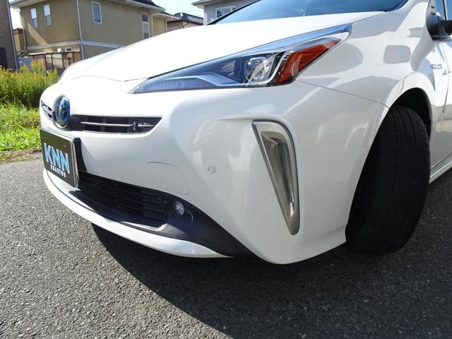 プリウス Ｓ　純正９インチナビ　セーフティセンス　アダクティブクルーズコントロール　ドラレコ　ワンオーナー禁煙車　後期型　ＬＥＤヘッドライト　バックカメラ　ビルトインＥＴＣ　ブルートゥース　レーンキープアシスト（32枚目）