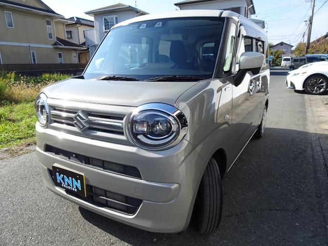 ワゴンRスマイル ハイブリッドSリミテッド 純正8インチナビ 全方位カメラ 両側電動スライド 衝突軽減システム 誤発進抑制 メッキヘッドランプガーニッシュ USBタイプC対応 HDMI シートヒーター LEDヘッド ツートンカラー グー鑑定済み(5枚目)