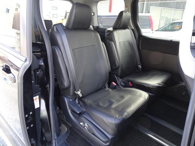 ヴォクシー ハイブリッドV モデリスタフルエアロ アルパイン10インチBIGナビ シートヒーター クルコン リアスポイラー ワイヤレス充電 ステアリングスイッチ 電動スライド LEDヘッド Bカメラ ブルートゥース 修復歴無し(20枚目)