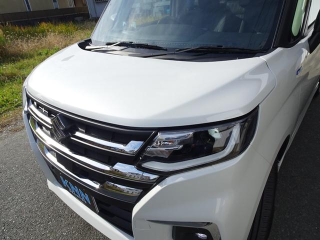 ソリオ ハイブリッドMZ メーカーOPスズキコネクト全方位9インチナビ スズキセーフティサポート フロアマット レーダークルーズ カープレイ 両側電動 HUD ツートンカラー 誤発進抑制 後退時ブレーキアシスト 禁煙車 BSM(34枚目)