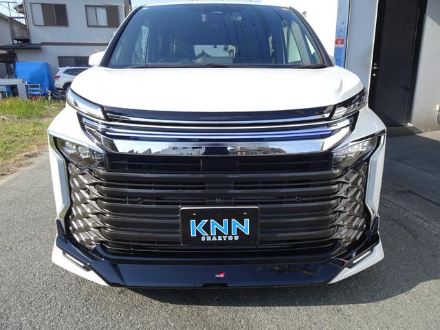 ヴォクシー S-Z GRエアロ 純正10.5インチナビ 快適利便Hi パノラミックビュー TEIN車高調ノーマルサス付 プロジェクターLED チームメート アドバンスドライブ シートバックテーブル GRバイザー HUD(2枚目)