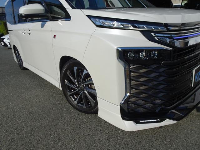 ヴォクシー S-Z GRエアロ 純正10.5インチナビ 快適利便Hi パノラミックビュー TEIN車高調ノーマルサス付 プロジェクターLED チームメート アドバンスドライブ シートバックテーブル GRバイザー HUD(37枚目)