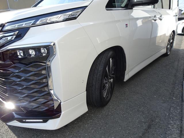 ヴォクシー S-Z GRエアロ 純正10.5インチナビ 快適利便Hi パノラミックビュー TEIN車高調ノーマルサス付 プロジェクターLED チームメート アドバンスドライブ シートバックテーブル GRバイザー HUD(43枚目)