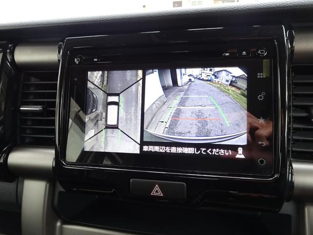 ハスラー ＪスタイルＩＩ　全方位カメラ付き純正８インチナビ　デュアルカメラブレーキＳ　フロントシートヒーター　ＨＩＤオートライト＆ＬＥＤフォグ　前後ドラレコ　ＵＳＢ　ハーフレザー　ブルートゥース　ステアリングスイッチ　禁煙車（4枚目）
