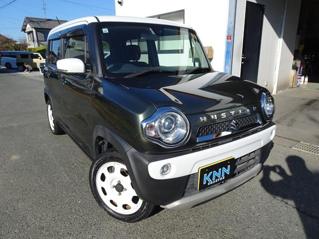 ハスラー Ｊスタイル　レーダーブレーキサポート　フルセグメモリーナビ　ブルートゥース　ＨＩＤオートライト　フロントシートヒーター　ＵＳＢ　ＥＴＣ　ステアリングスイッチ　ＤＶＤ　スペアキー付　内外装クリーニング済み（5枚目）